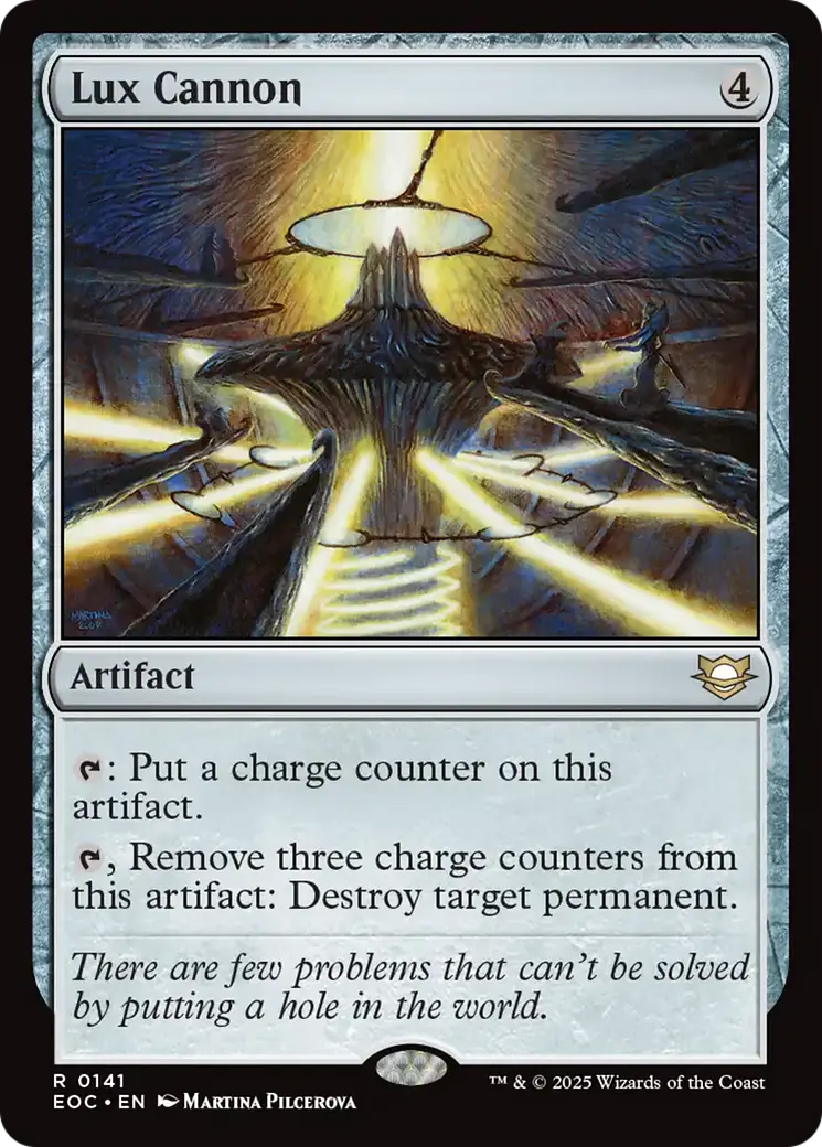 Lux Cannon [Edge Of Eternities Commander] 1