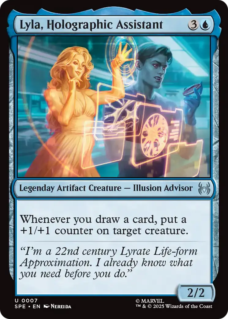 Lyla, Holographic Assistant [Marvel's Spider-Man: Eternal-Legal] 1