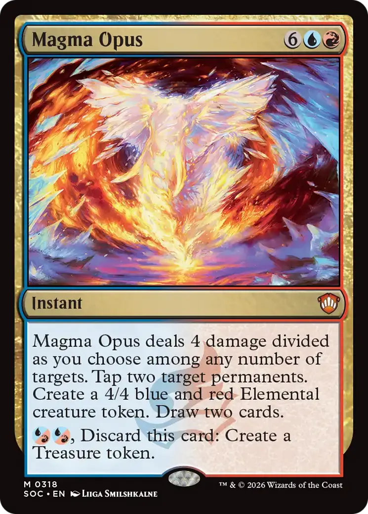 Magma Opus [Secrets Of Strixhaven Commander] 1
