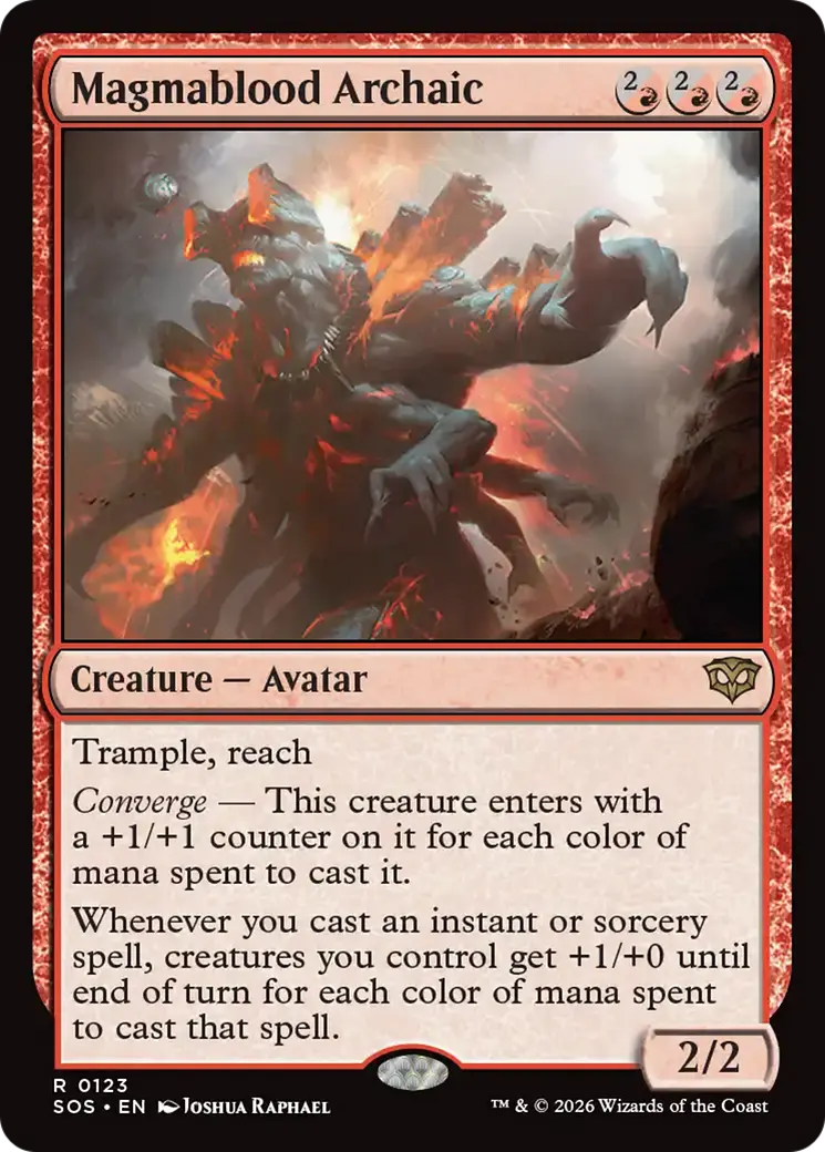 Magmablood Archaic [Secrets Of Strixhaven] 1