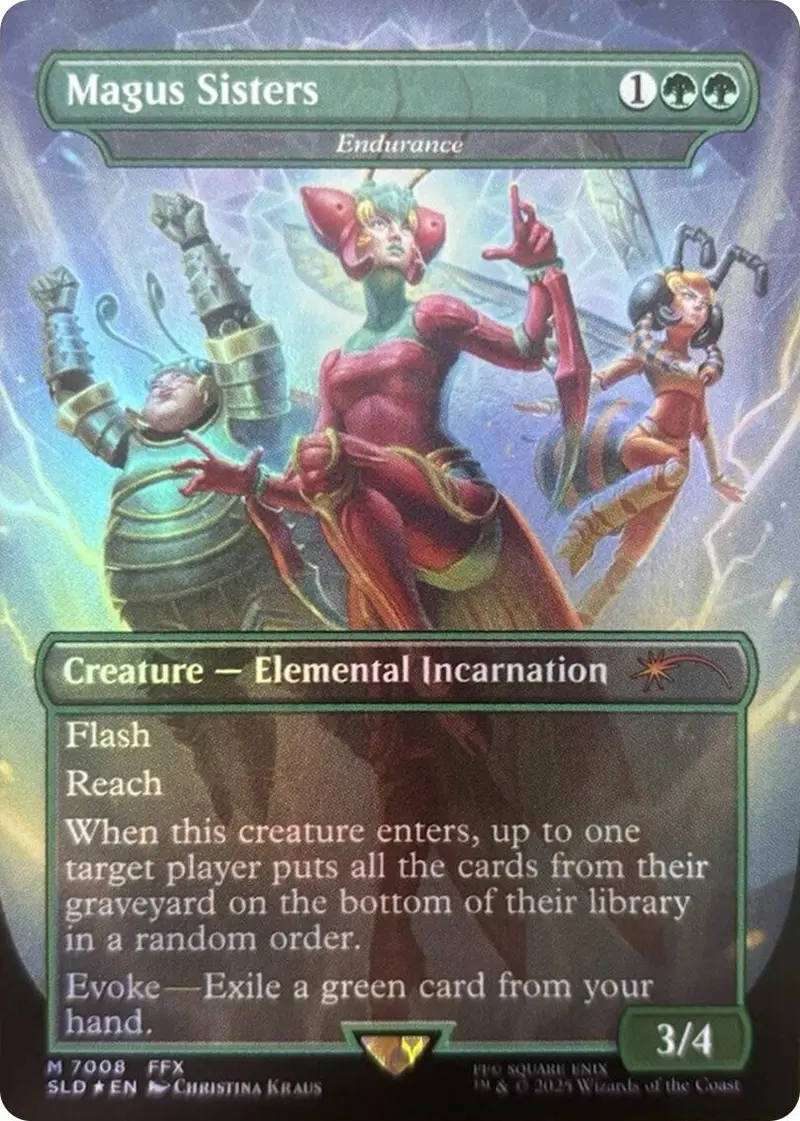Magus Sisters - Endurance (Rainbow Foil) [Secret Lair Drop Series] 1