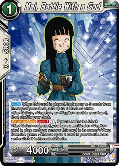 Mai, Battle With A God (Bt29-111) [Fearsome Rivals] 1