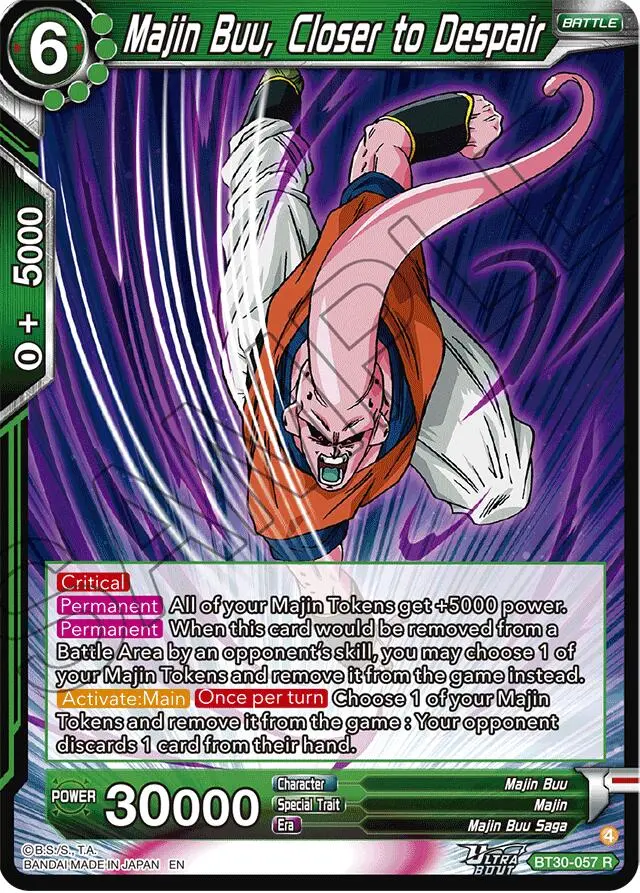 Majin Buu, Closer To Despair (Bt30-057) [Three Glorious Fighters] 1
