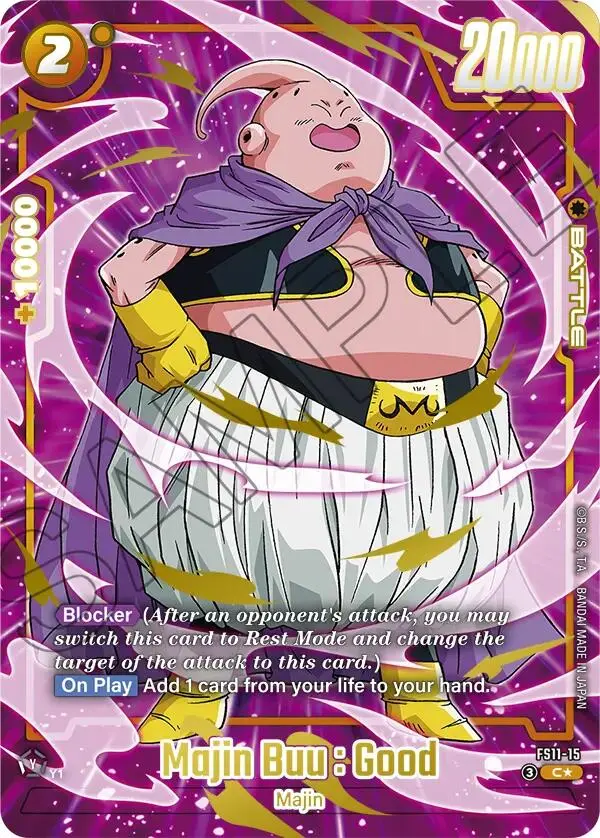 Majin Buu : Good (Gold) [Starter Deck Ex: The Phase Of Evolution] 1
