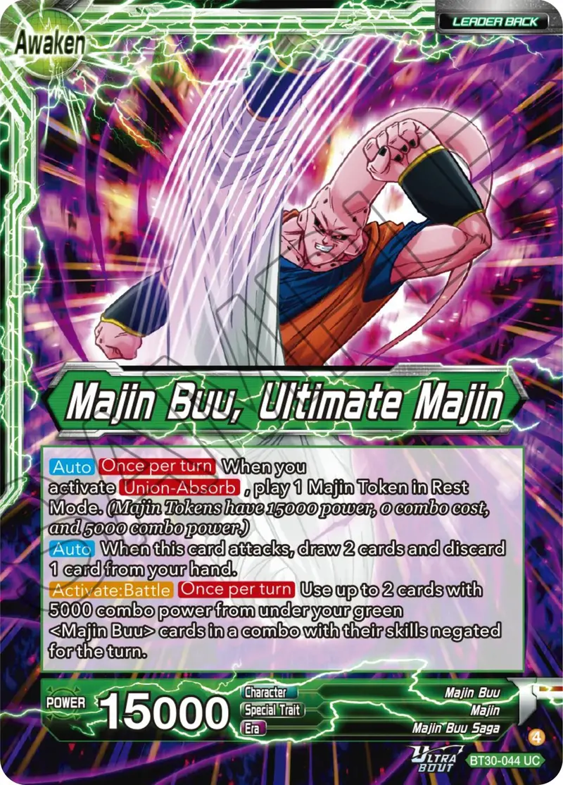 Majin Buu // Majin Buu, Ultimate Majin (Bt30-044) [Three Glorious Fighters] 1