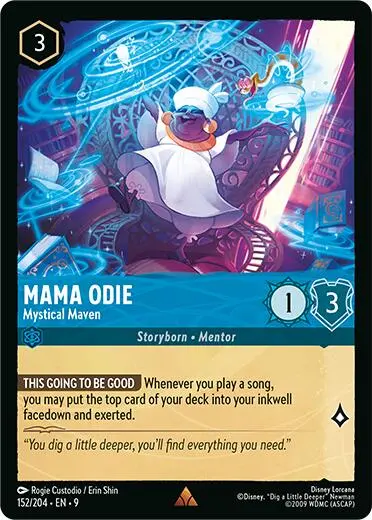 Mama Odie - Mystical Maven (152/204) [Fabled] 1