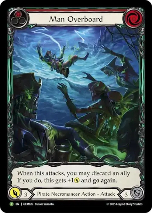 Man Overboard [Gem126] (Gem Pack 4)  Rainbow Foil 1