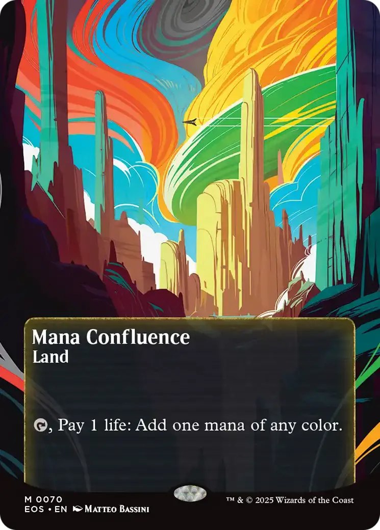 Mana Confluence (0070) (Borderless) [Edge Of Eternities: Stellar Sights] 1