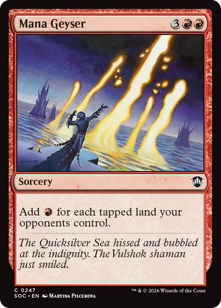 Mana Geyser [Secrets Of Strixhaven Commander] 1