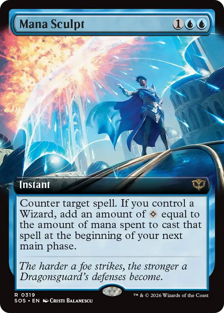 Mana Sculpt (Extended Art) [Secrets Of Strixhaven] 1