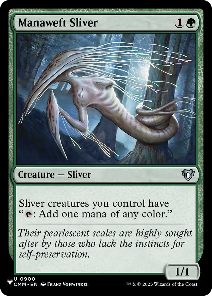 Manaweft Sliver (Cmm) [The List] 1