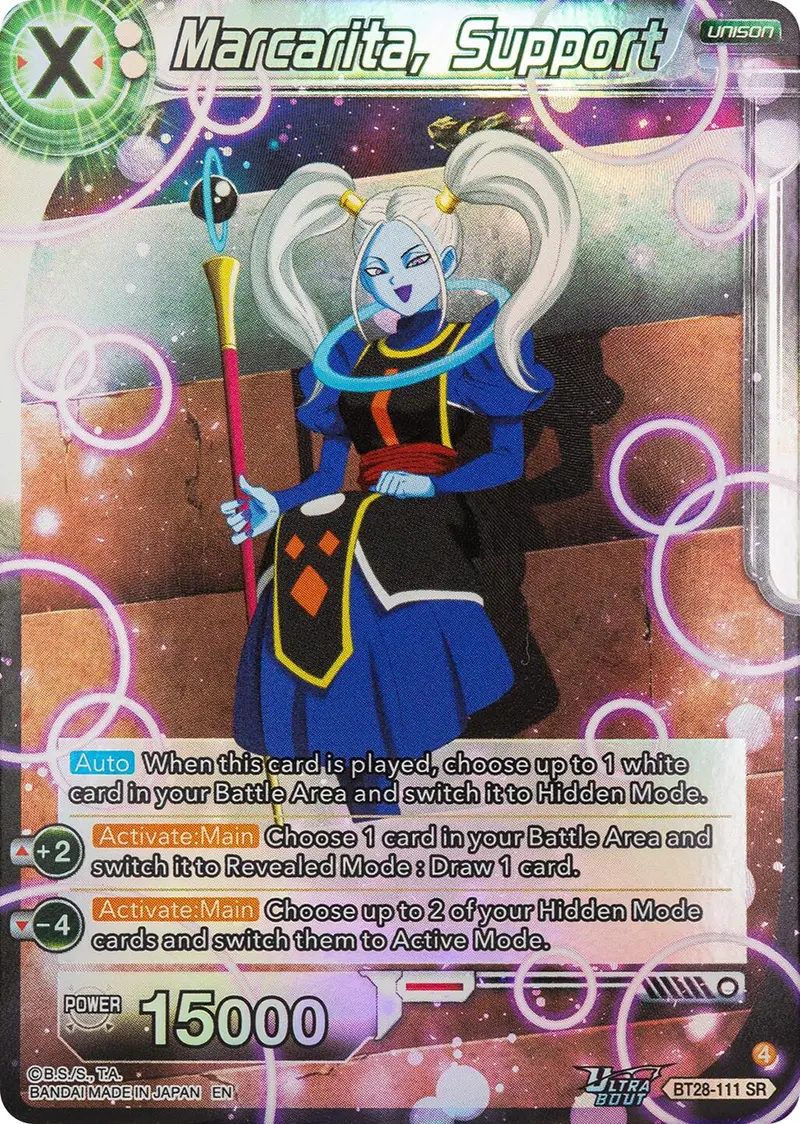 Marcarita, Support (Bt28-111) [Prismatic Clash] 1