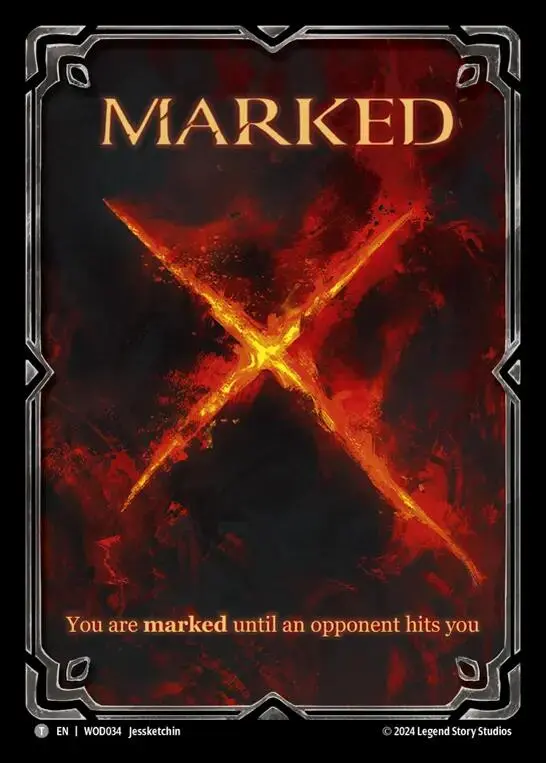 Marked [Wod034] (The Hunted Arakni, Web Of Deceit Blitz Deck) 1