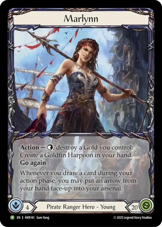 Marlynn [Her141] (Promo)  Rainbow Foil 1