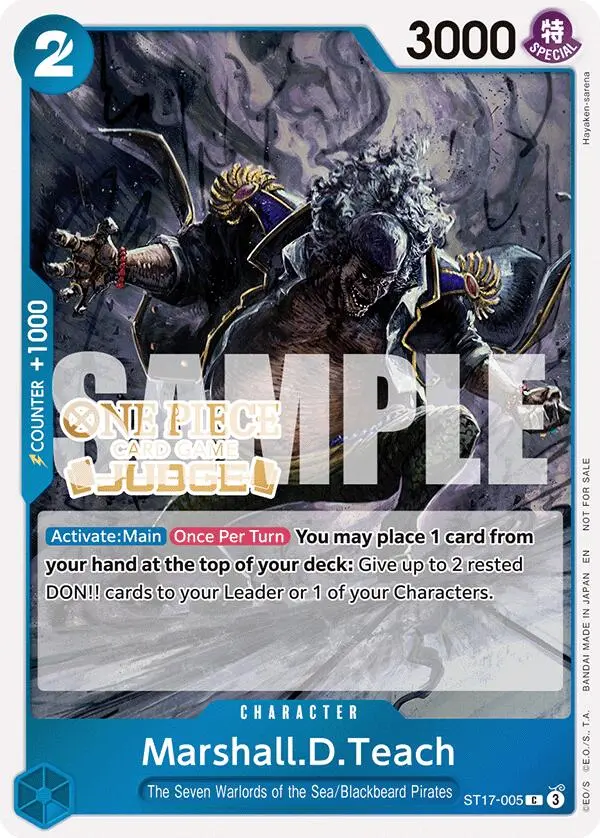 Marshall.D.Teach (Judge Pack Vol. 7) [One Piece Promotion Cards] 1