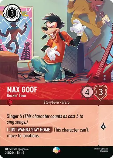 Max Goof - Rockin' Teen (Epic) (214/204) [Fabled] 1