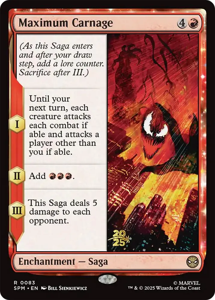 Maximum Carnage [Marvel's Spider-Man Prerelease Promos] 1