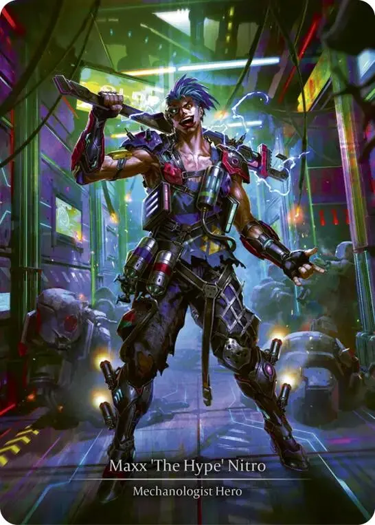 Maxx 'The Hype' Nitro [Gem105] (Gem Pack 4)  Cold Foil 1