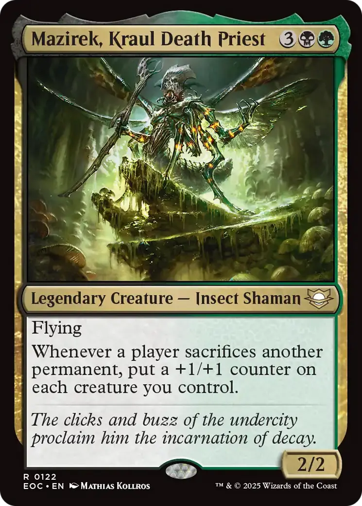 Mazirek, Kraul Death Priest [Edge Of Eternities Commander] 1