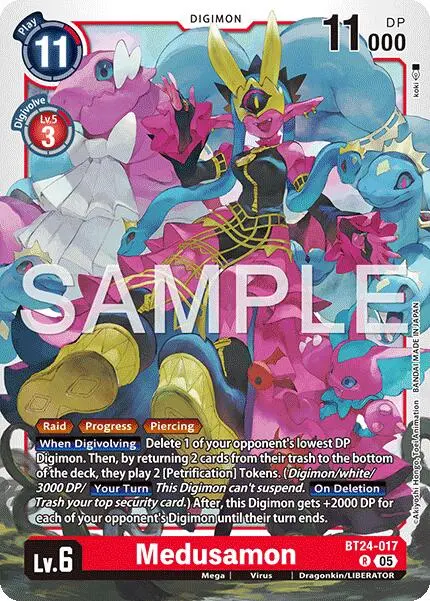 Medusamon [Bt24-017] [Time Stranger] 1