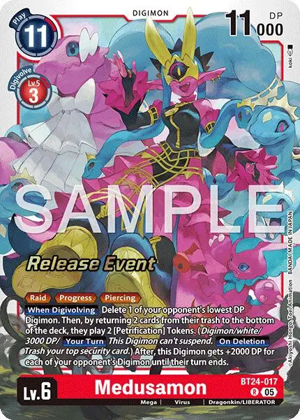 Medusamon [Bt24-017] [Time Stranger Release Events Cards] 1