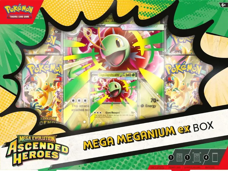 Mega Evolution: Ascended Heroes - Mega Meganium Ex Box 1