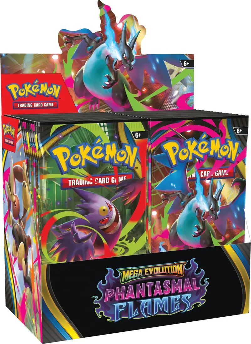 Mega Evolution: Phantasmal Flames - Booster Box Es 1