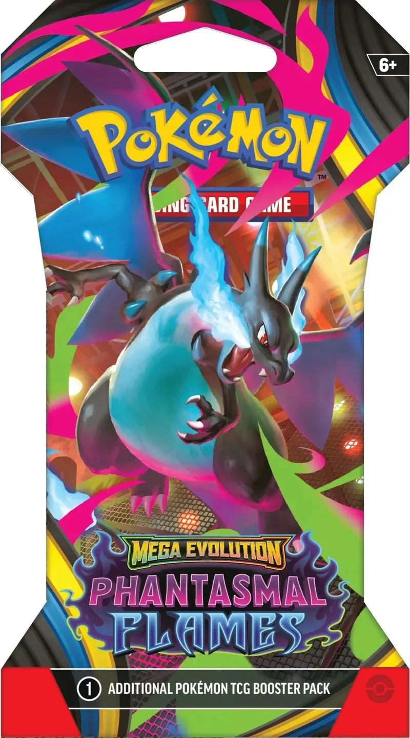 Mega Evolution: Phantasmal Flames - Sleeved Booster Pack 1