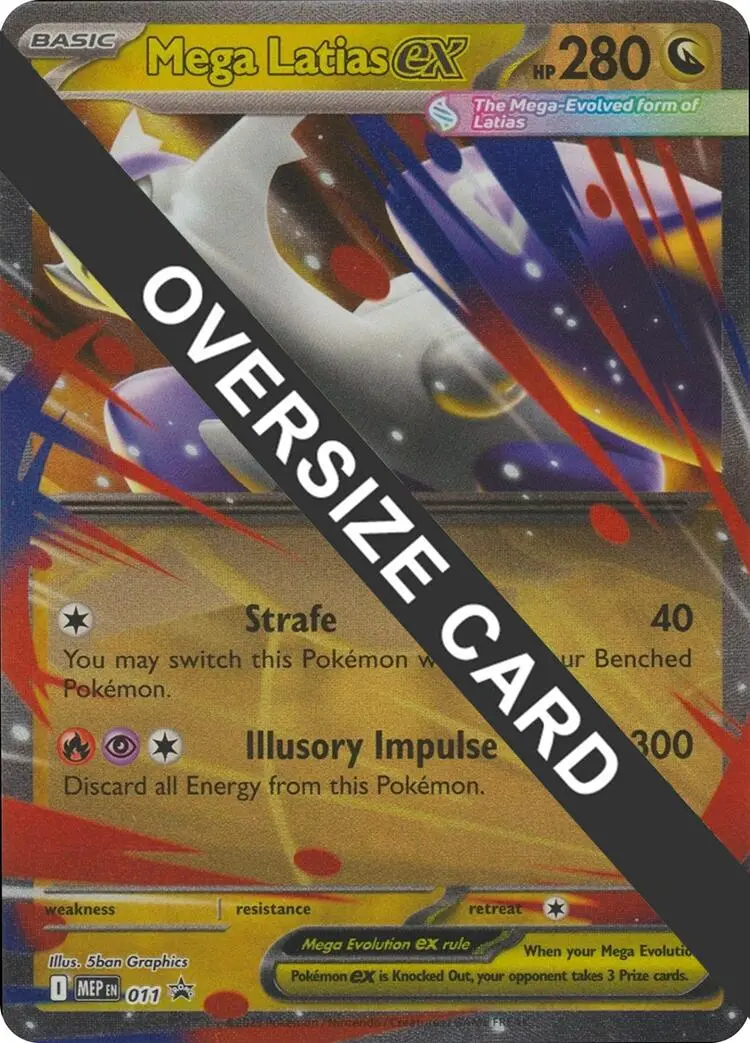 Mega Latias Ex (011) (Jumbo Card) [Mega Evolutions Promo] 1