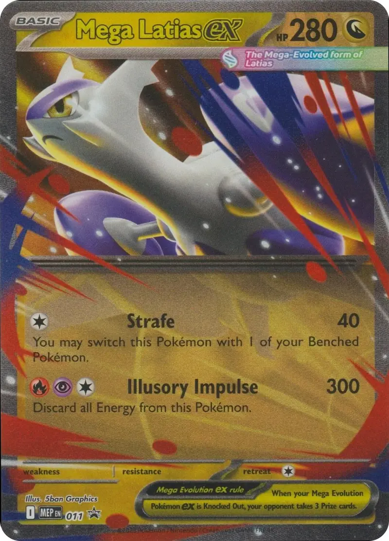 Mega Latias Ex (011) [Mega Evolutions Promo] 1