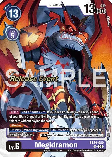 Megidramon [Bt24-080] [Time Stranger Release Events Cards] 1