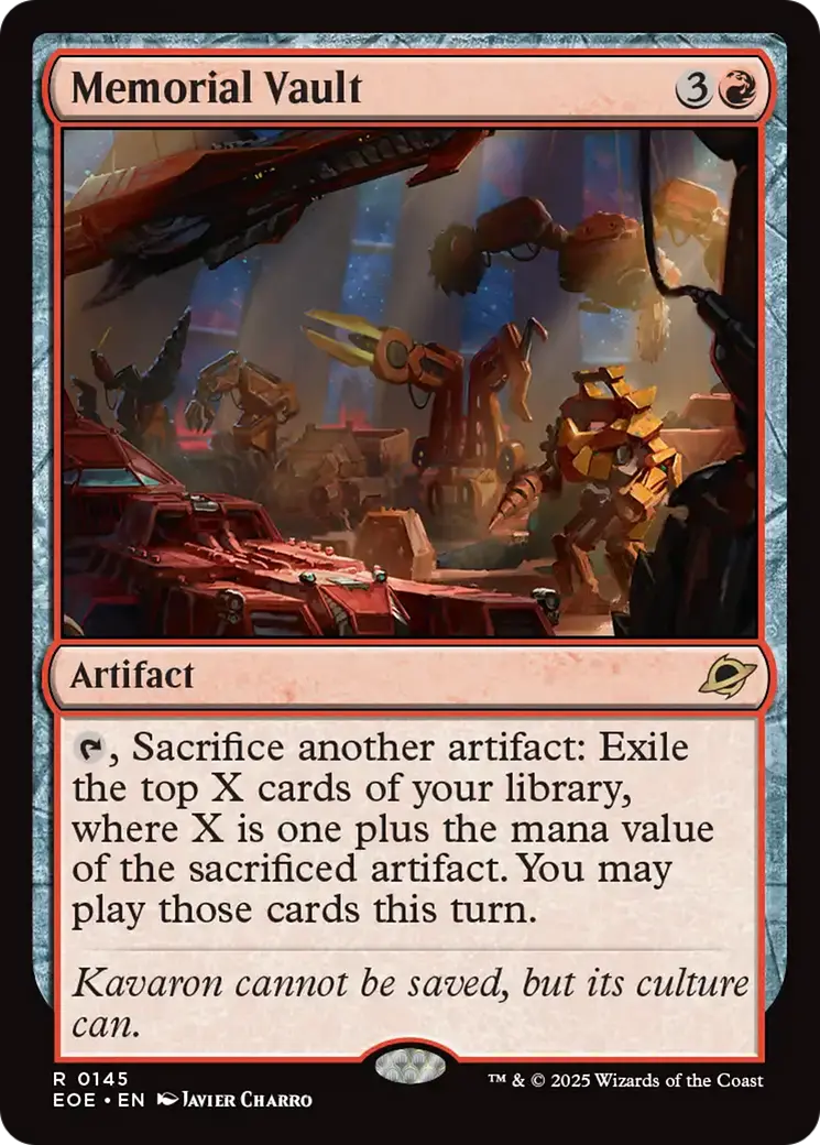 Memorial Vault [Edge Of Eternities] 1