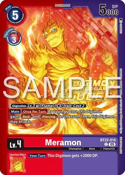 Meramon [Bt22-010] (Judge Pack 2025 Wave 2) [Cyber Eden] 1