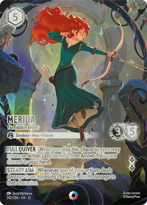 Merida - Formidable Archer (Iconic) (242/204) [Wilds Unknown] 1