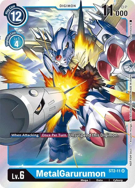 Metalgarurumon [St2-11] (Event Pack) [Starter Deck: Cocytus Blue Promos] 1