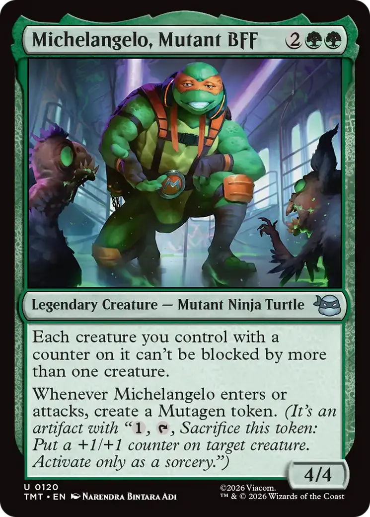 Michelangelo, Mutant Bff [Teenage Mutant Ninja Turtles] 1