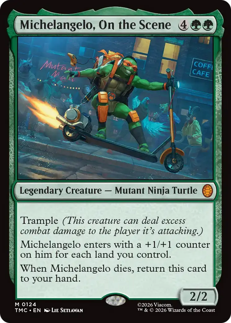 Michelangelo, On The Scene [Teenage Mutant Ninja Turtles Commander] 1
