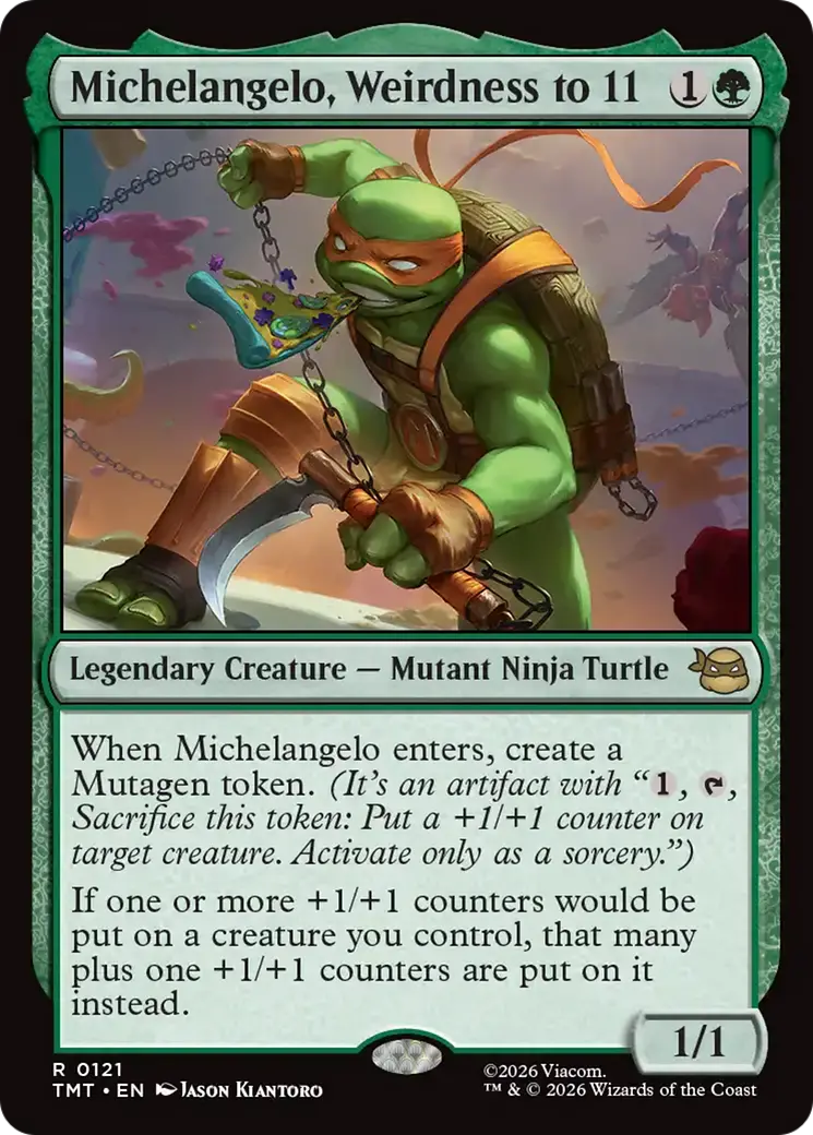 Michelangelo, Weirdness To 11 [Teenage Mutant Ninja Turtles] 1