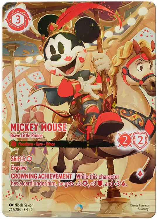 Mickey Mouse - Brave Little Prince (Iconic) (242/204) [Fabled] 1