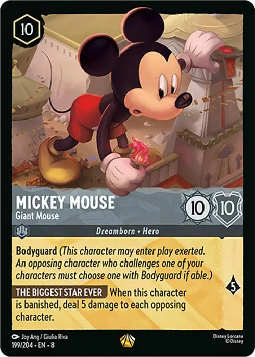 Mickey Mouse - Giant Mouse (199/204) [Reign Of Jafar] 1