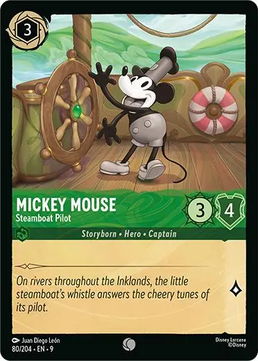 Mickey Mouse - Steamboat Pilot (80/204) [Fabled] 1