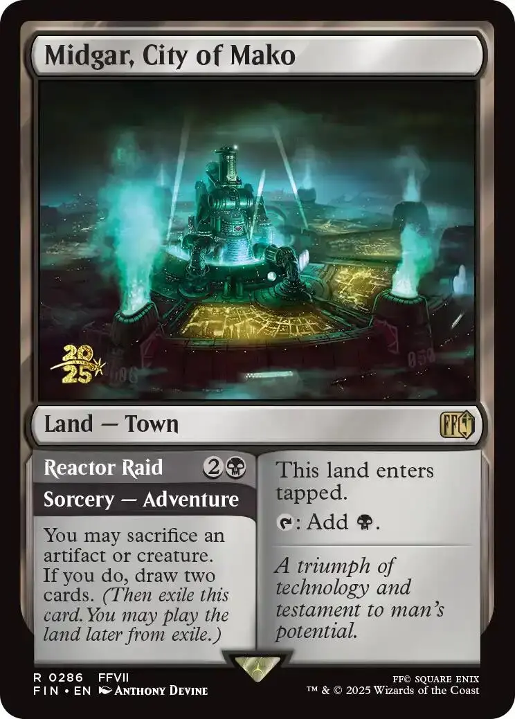 Midgar, City Of Mako [Final Fantasy Prerelease Promo] 1
