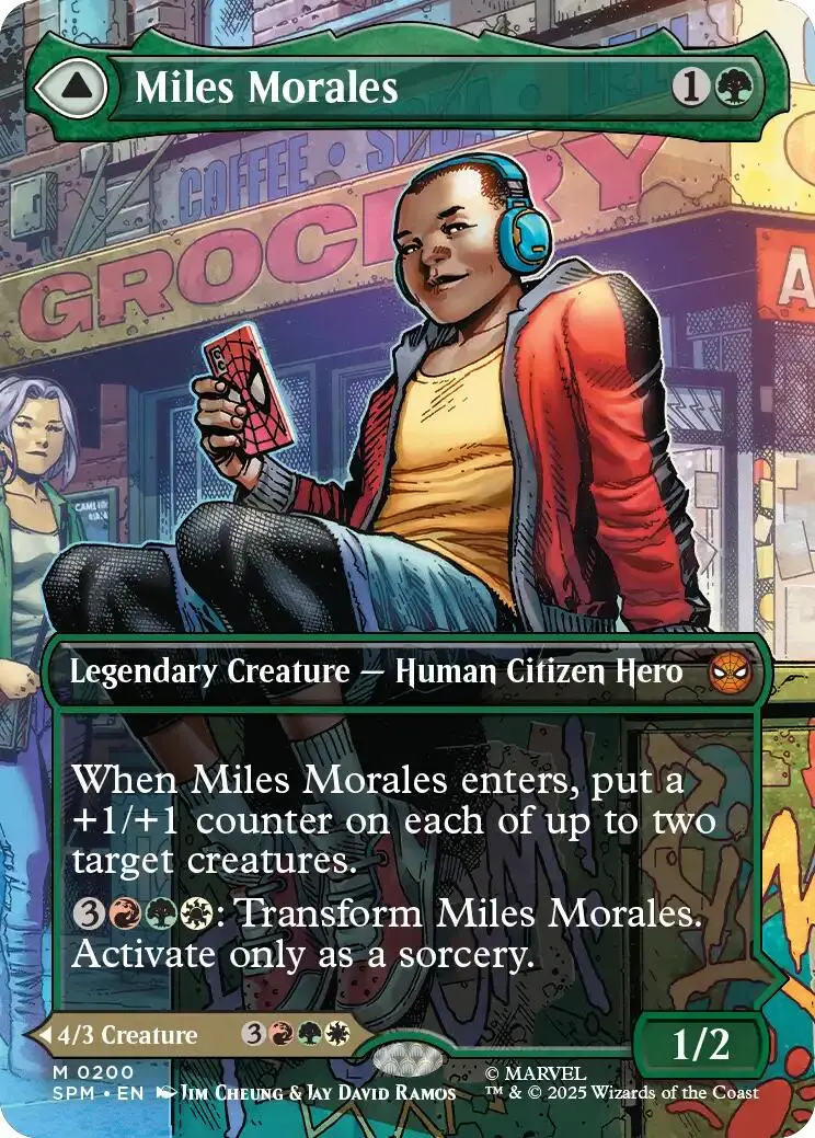 Miles Morales (0200) (Borderless) [Marvel's Spider-Man] 1
