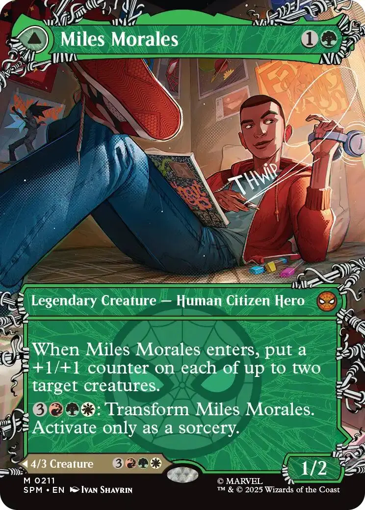 Miles Morales (0211) (Borderless) [Marvel's Spider-Man] 1
