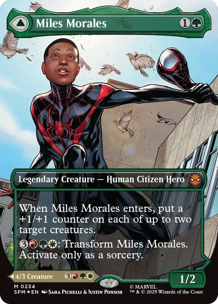Miles Morales (0234) (Borderless) [Marvel's Spider-Man] 1
