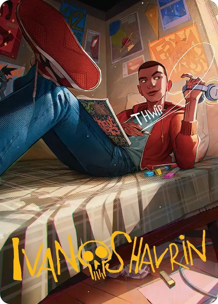 Miles Morales Art Card (Gold-Stamped Signature) [Marvel's Spider-Man Art Series] 1