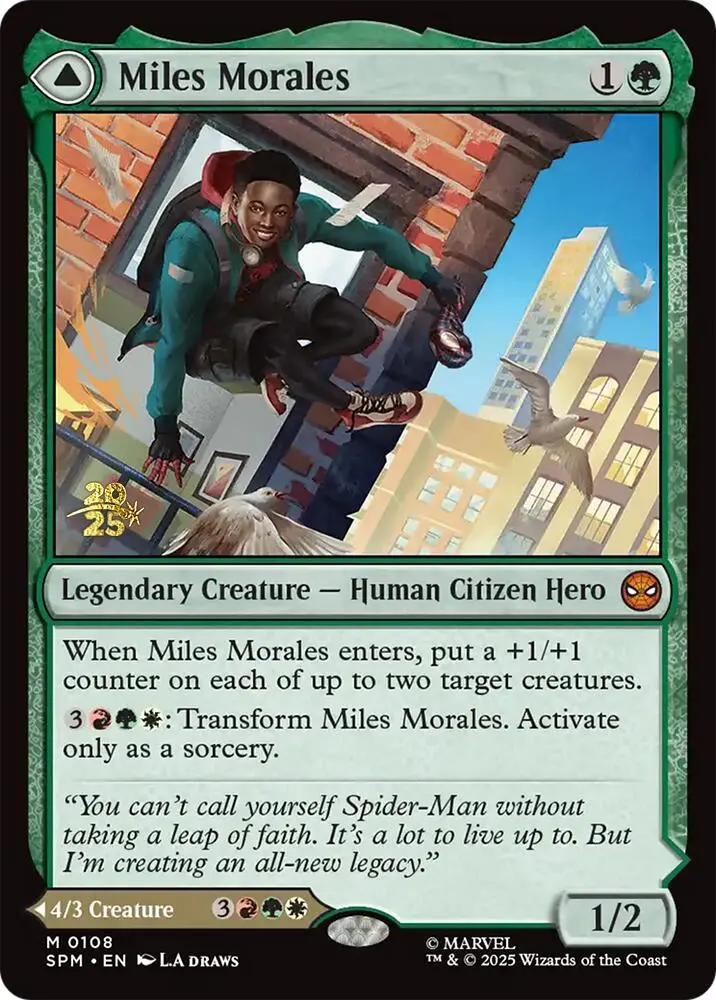 Miles Morales // Ultimate Spider-Man [Marvel's Spider-Man Prerelease Promos] 1