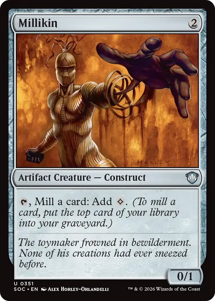 Millikin [Secrets Of Strixhaven Commander] 1