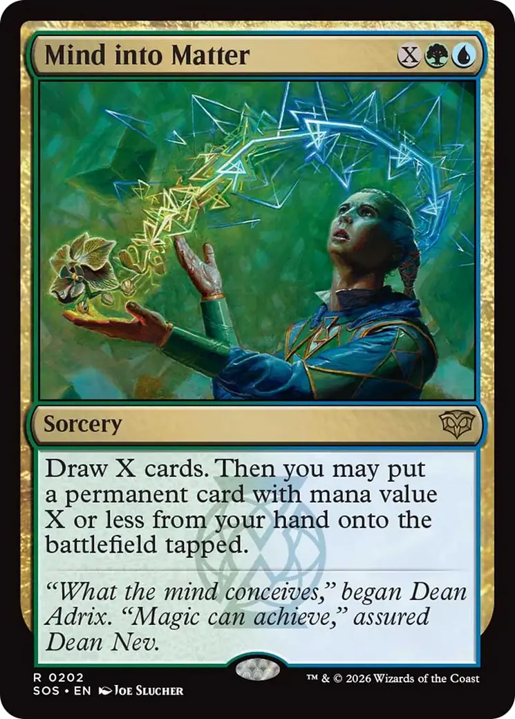 Mind Into Matter [Secrets Of Strixhaven] 1