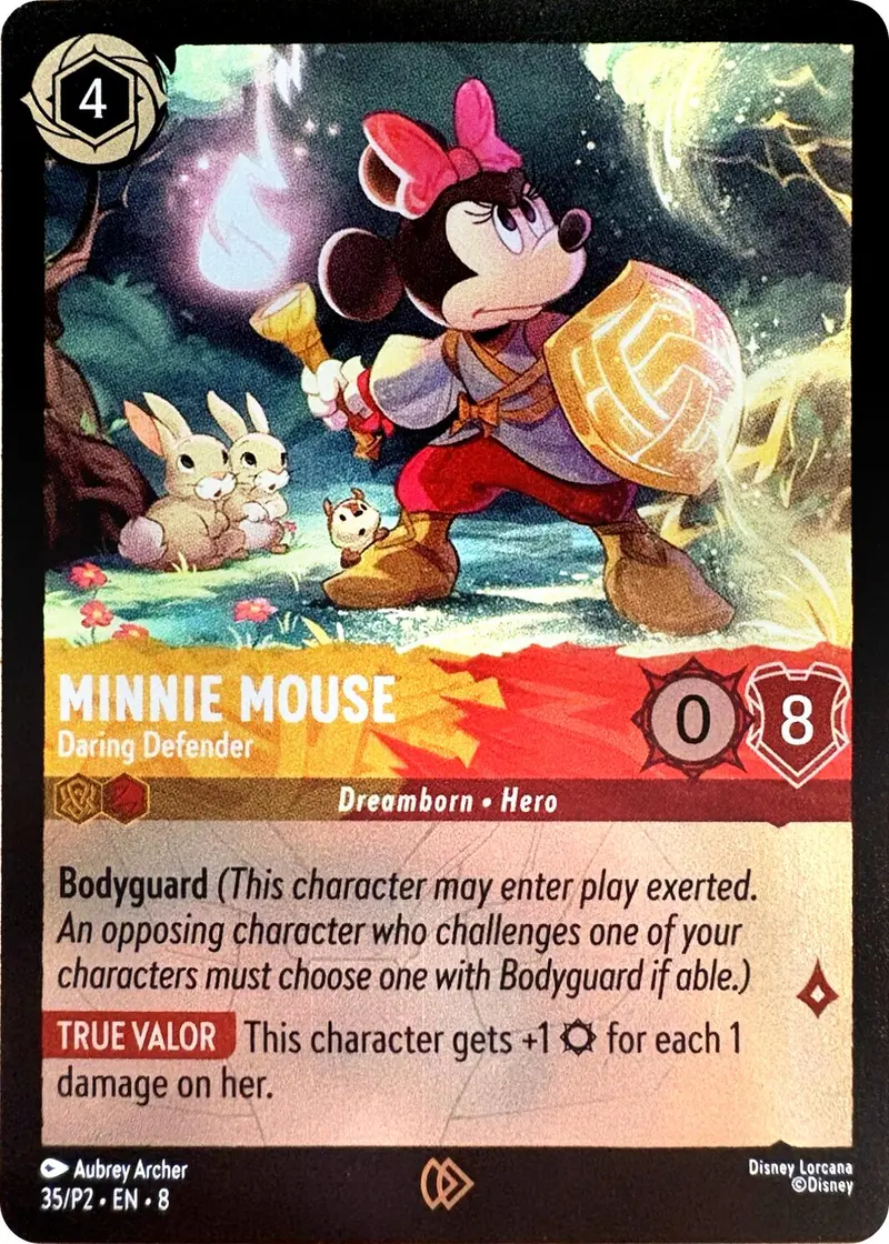 Minnie Mouse - Daring Defender (35) [Promo Cards] 1